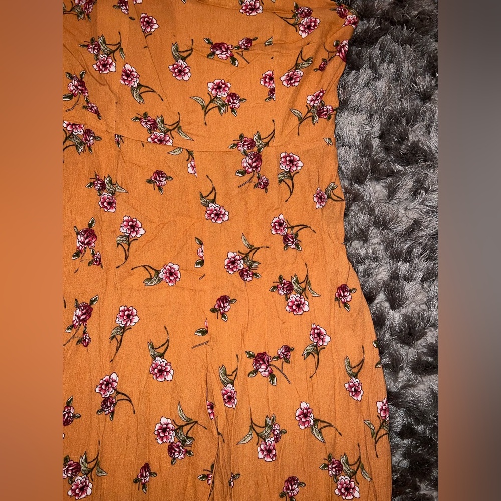 Lulus Floral Orange Jumpsuit - Picture 4 of 11